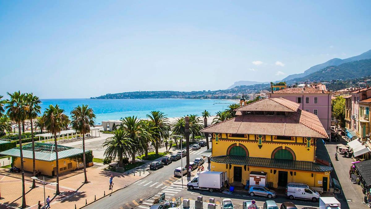 Charmant 2 Pieces Vue Sur Mer Et Monte-Carlo A Roquebrune Cap Martin Exterior photo