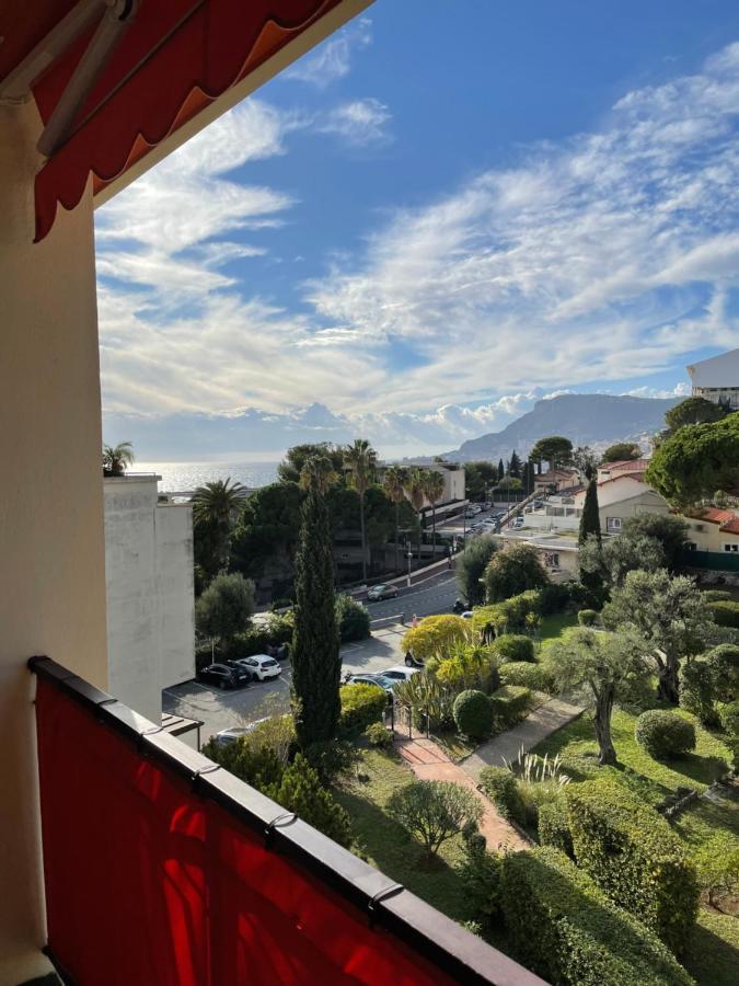 Charmant 2 Pieces Vue Sur Mer Et Monte-Carlo A Roquebrune Cap Martin Exterior photo